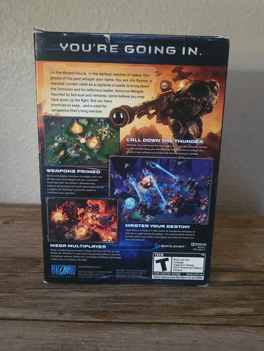 StarCraft II: Wings of Liberty (PC, 2010) — 100% Complete In Box (CIB)